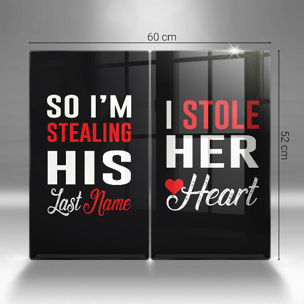 Deska do krojenia Napis, sentencja, wzór