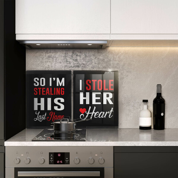 Deska do krojenia Napis, sentencja, wzór