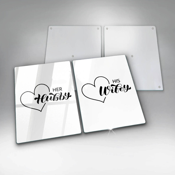 Deska do krojenia Napis, sentencja, wzór