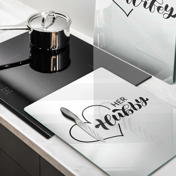 Deska do krojenia Napis, sentencja, wzór