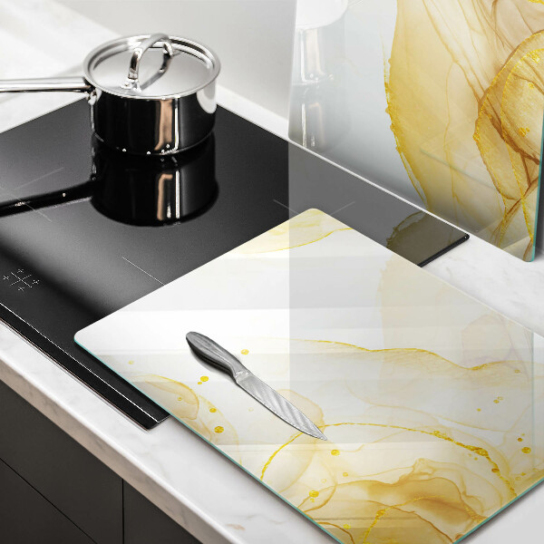 Deska do krojenia Złota abstrakcja