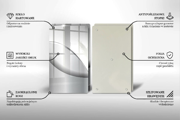 Deska do krojenia Abstrakcja linie design