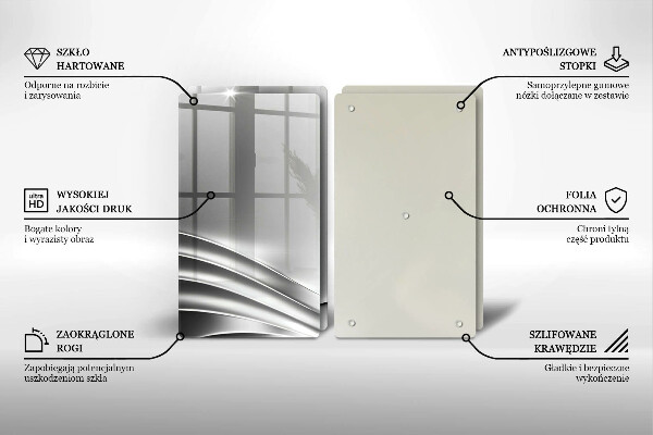 Deska do krojenia Metalowa struktura