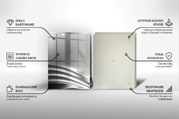 Deska do krojenia Metalowa struktura