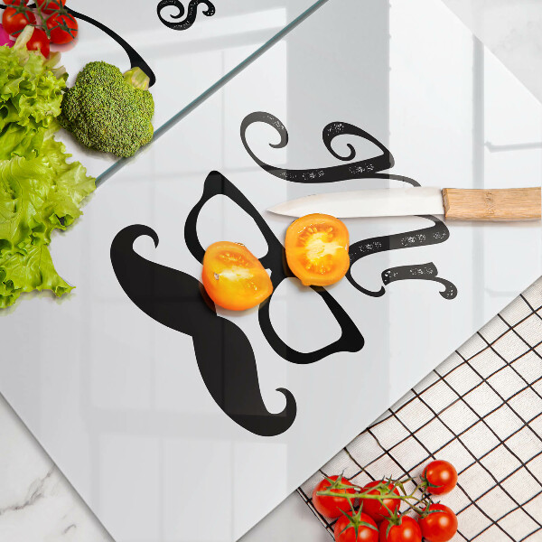 Deska do krojenia Mrs. Mr. - Napis, sentencja