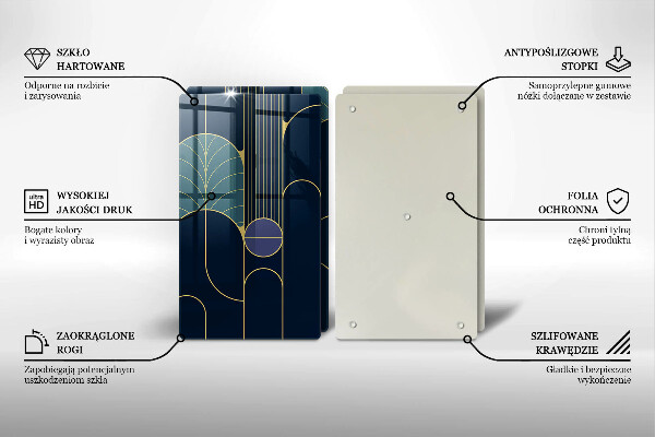 Deska do krojenia Motyw Abstrakcyjny