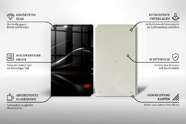 Deska do krojenia Abstrakcja 3D design