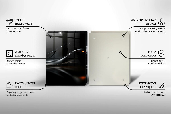 Deska do krojenia Abstrakcja 3D design