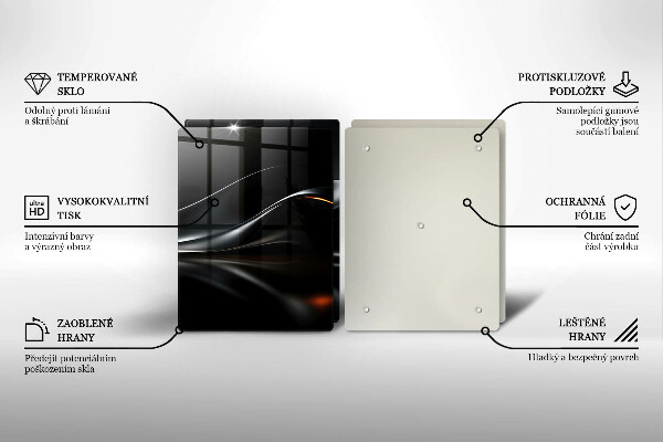 Deska do krojenia Abstrakcja 3D design