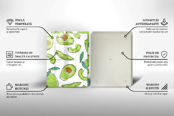 Deska do krojenia Awokado i gruszka