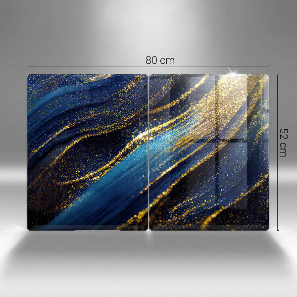 Deska do krojenia Granatowa abstrakcja