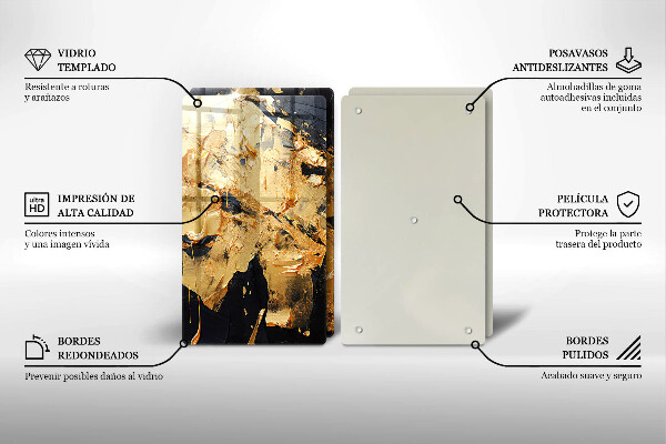 Deska do krojenia Elegancka tekstura farby