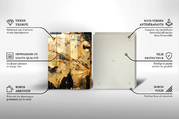 Deska do krojenia Elegancka tekstura farby