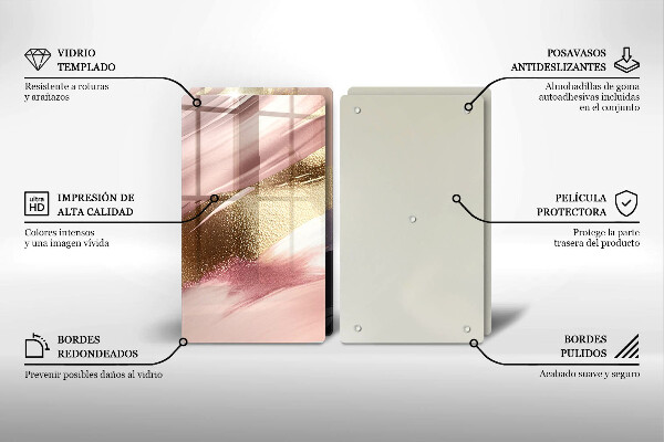 Deska do krojenia Pastelowe plamy