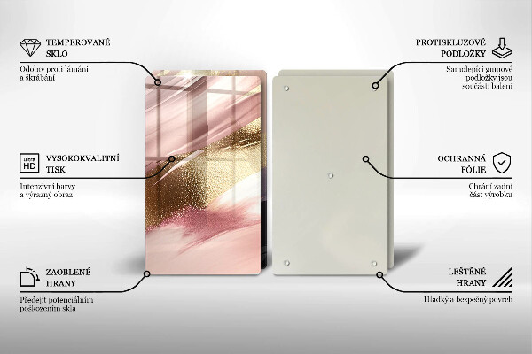 Deska do krojenia Pastelowe plamy