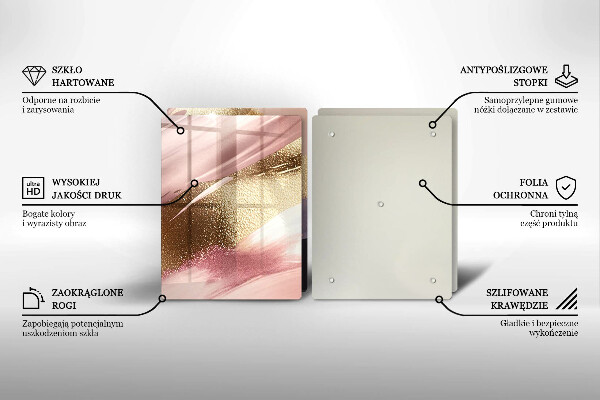 Deska do krojenia Pastelowe plamy