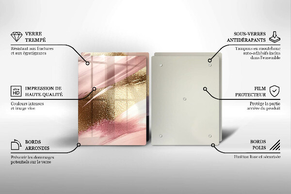 Deska do krojenia Pastelowe plamy