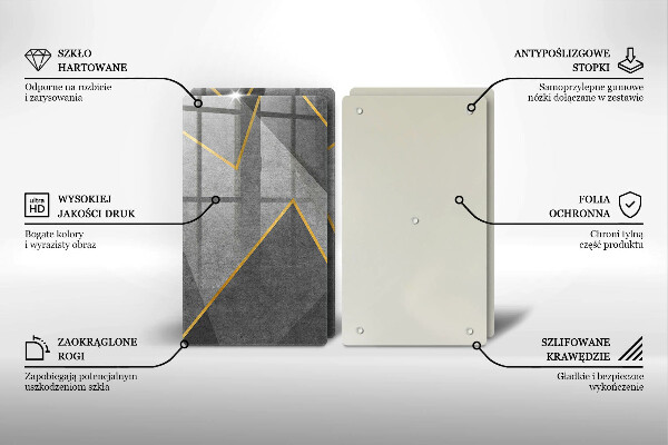 Deska do krojenia Ostre kształty