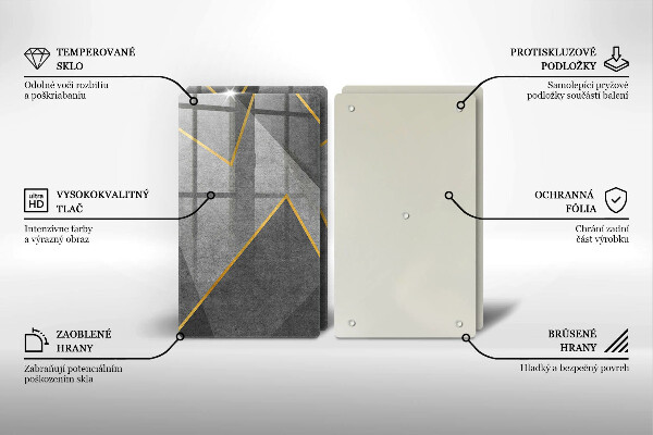 Deska do krojenia Ostre kształty