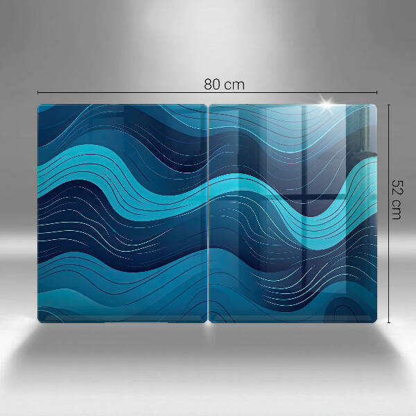 Deska do krojenia Abstrakcyjne fale