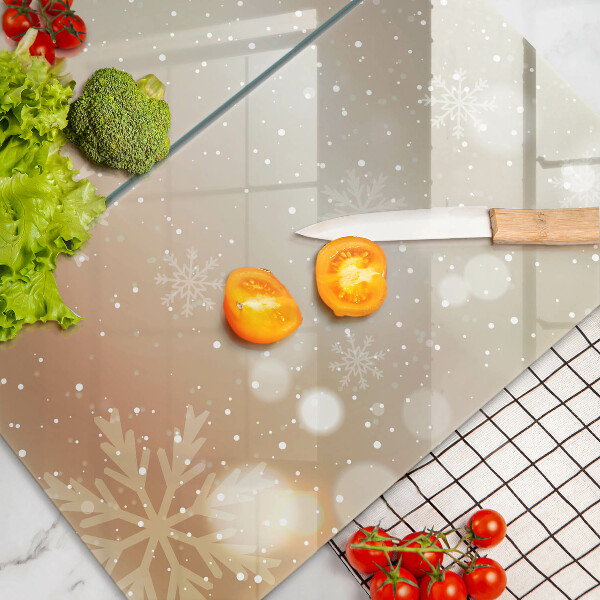 Deska do krojenia Płatki śniegu