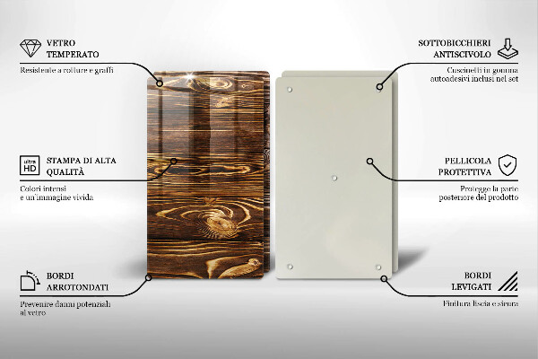 Deska do krojenia Tekstura drewno