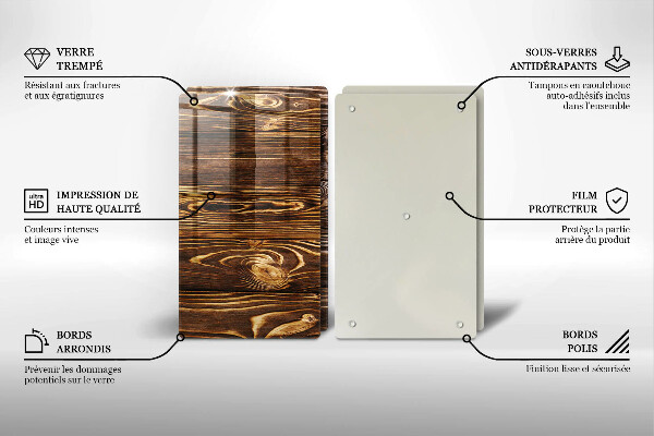 Deska do krojenia Tekstura drewno