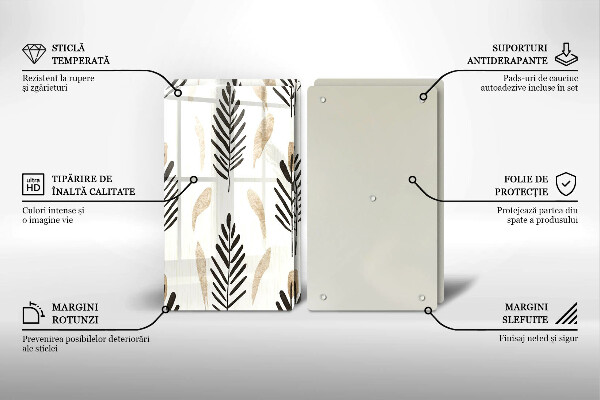 Deska do krojenia Boho rośliny