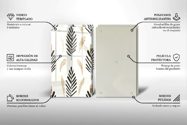 Deska do krojenia Boho rośliny