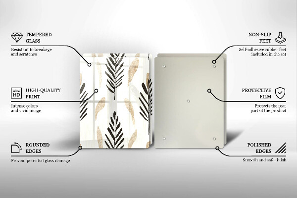 Deska do krojenia Boho rośliny