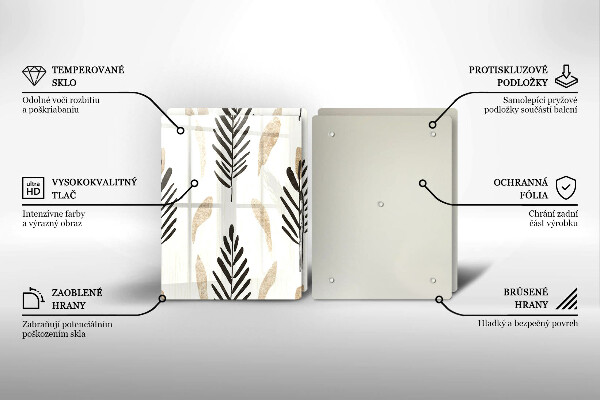 Deska do krojenia Boho rośliny