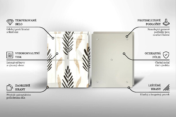 Deska do krojenia Boho rośliny