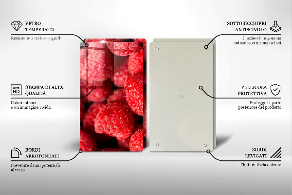 Deska do krojenia Owoce maliny