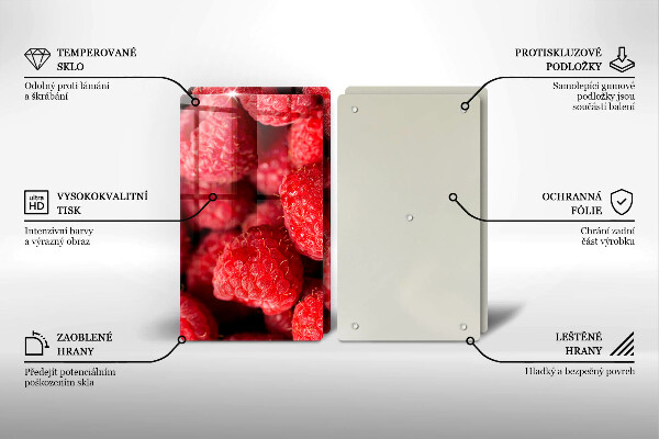 Deska do krojenia Owoce maliny