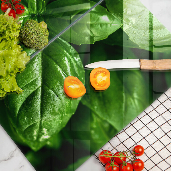 Deska do krojenia Liście bazylii