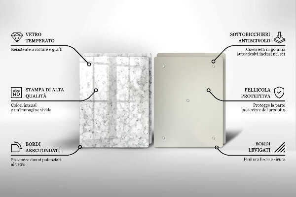 Deska do krojenia Kryształy soli