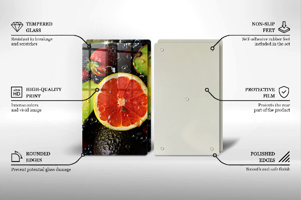 Deska do krojenia Owoce i warzywa