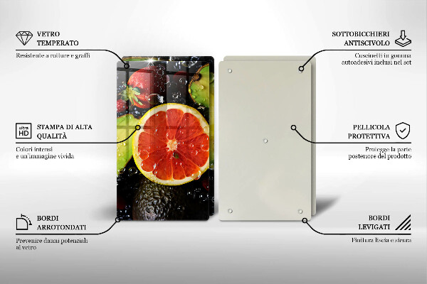 Deska do krojenia Owoce i warzywa