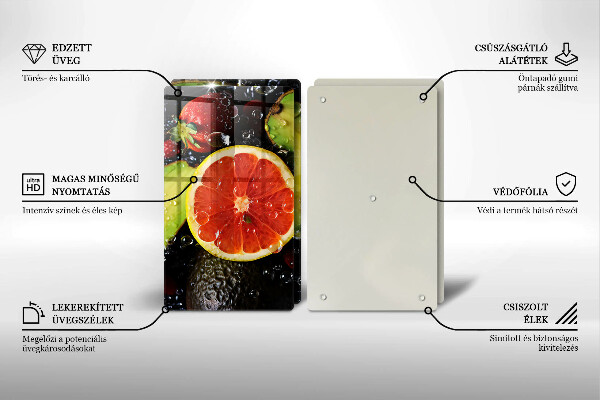Deska do krojenia Owoce i warzywa