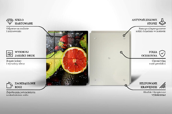 Deska do krojenia Owoce i warzywa