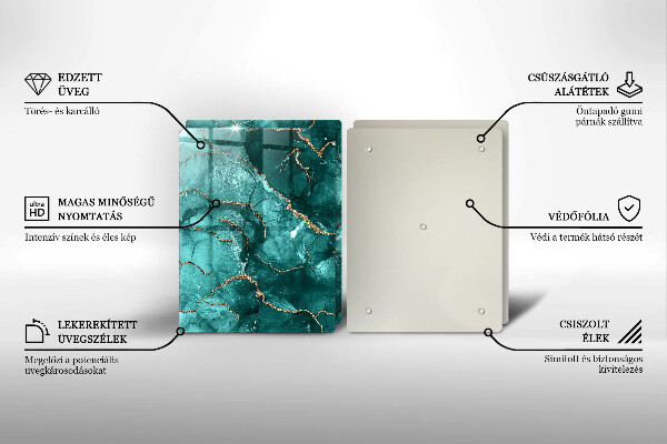 Deska do krojenia Niebieski marmur