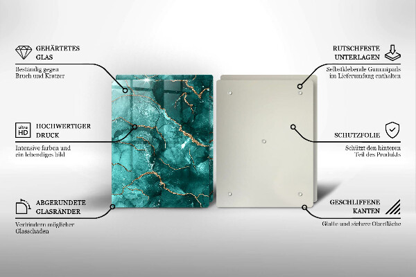 Deska do krojenia Niebieski marmur