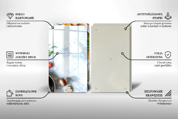 Deska do krojenia Składniki w kuchni