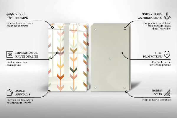 Deska do krojenia Elementy geometryczne