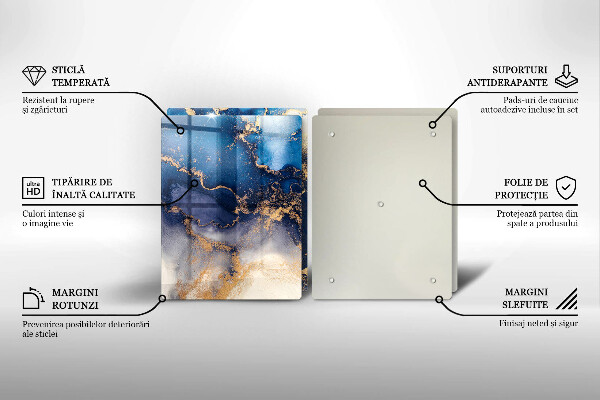 Deska do krojenia Marmurowa abstrakcja