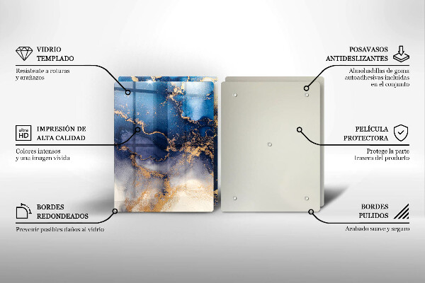 Deska do krojenia Marmurowa abstrakcja