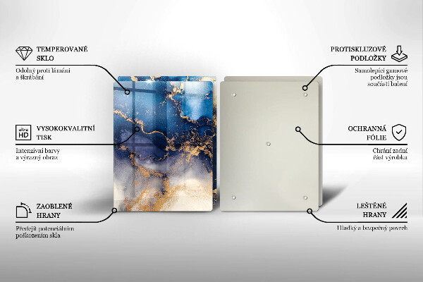 Deska do krojenia Marmurowa abstrakcja