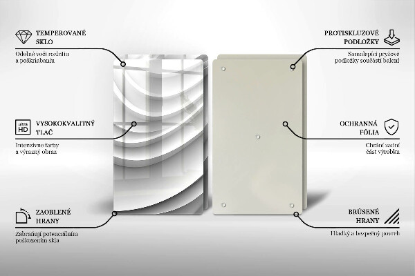 Deska do krojenia Linie geometryczne