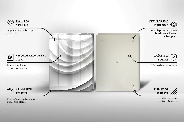 Deska do krojenia Linie geometryczne