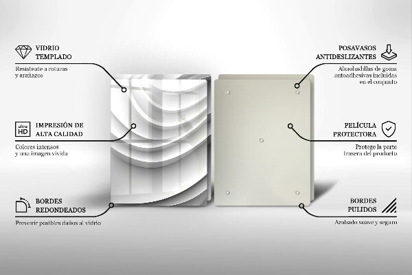 Deska do krojenia Linie geometryczne